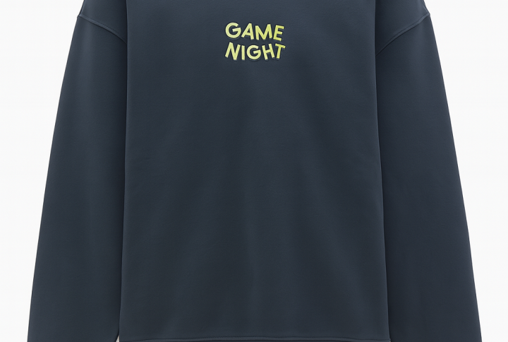 سوییشرت یقه ایستاده چاپی